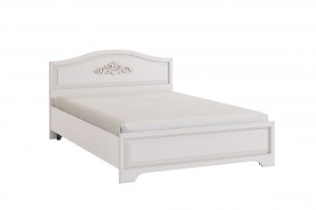 Белла Кровать 1.4 комфорт белый/джелато софт в Нерюнгри - neryungri.mebel54.com | фото