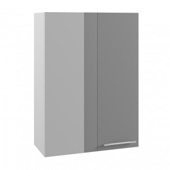 Империя ВПУ 650 Шкаф верхний угловой высокий (Сандал/корпус Серый) в Нерюнгри - neryungri.mebel54.com | фото
