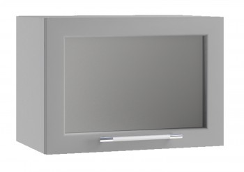 Кёльн ШВГС 500 Шкаф верхний горизонтальный со стеклом (Софт даймод/корпус Венге) в Нерюнгри - neryungri.mebel54.com | фото