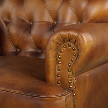 Кресло кожаное Чарльз в Нерюнгри - neryungri.mebel54.com | фото