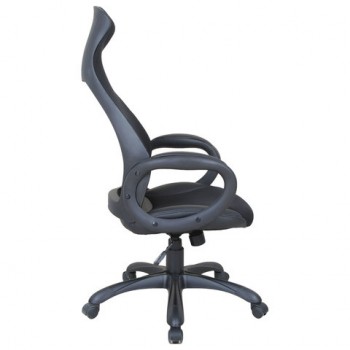 Кресло офисное BRABIX Genesis EX-517 (черное) в Нерюнгри - neryungri.mebel54.com | фото