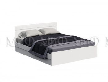Кровать Нэнси New 1,4м (Белый/белый глянец) в Нерюнгри - neryungri.mebel54.com | фото
