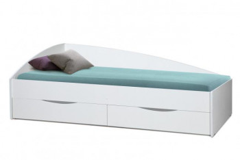 Кровать одинарная "Фея-3" (асимм.) (1900х800) в Нерюнгри - neryungri.mebel54.com | фото