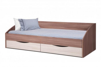 Кровать одинарная "Фея-3" (симметричная) в Нерюнгри - neryungri.mebel54.com | фото