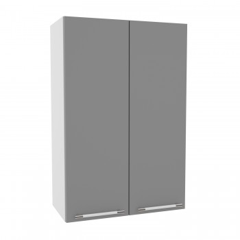Квадро ВП 600 шкаф верхний высокий (Железо/корпус Серый) в Нерюнгри - neryungri.mebel54.com | фото