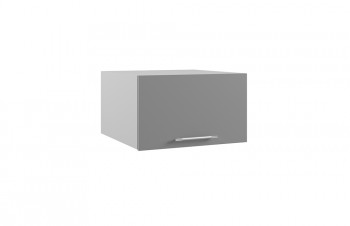 Лофт ГПГ 600 шкаф верхний горизонтальный глубокий (Штукатурка серая/корпус Серый) в Нерюнгри - neryungri.mebel54.com | фото