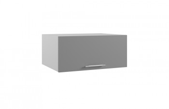 Лофт ГПГ 800 шкаф верхний горизонтальный глубокий (Штукатурка серая/корпус Серый) в Нерюнгри - neryungri.mebel54.com | фото