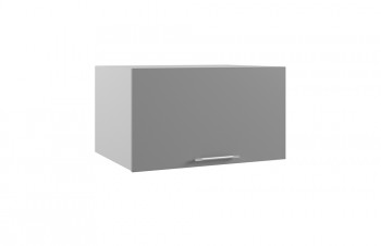 Лофт ГВПГ 800 шкаф верхний горизонтальный глубокий высокий (Штукатурка серая/корпус Серый) в Нерюнгри - neryungri.mebel54.com | фото