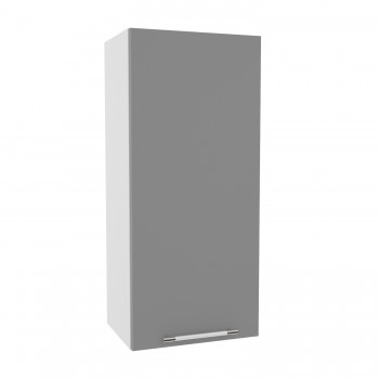 Лофт ВП 400 шкаф верхний высокий (Штукатурка серая/корпус Серый) в Нерюнгри - neryungri.mebel54.com | фото