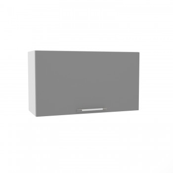 Лофт ВПГ 800 шкаф верхний горизонтальный высокий (Штукатурка серая/корпус Серый) в Нерюнгри - neryungri.mebel54.com | фото