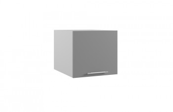 Мелисса ГВПГ 500 шкаф верхний горизонтальный глубокий высокий (Белый скин/корпус Серый) в Нерюнгри - neryungri.mebel54.com | фото
