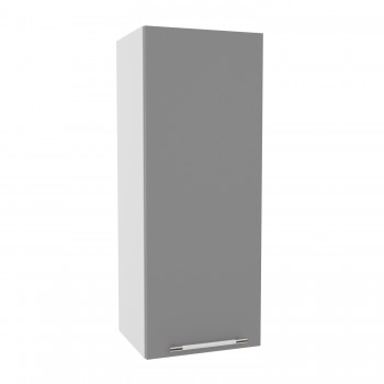 Мелисса ВП 350 шкаф верхний высокий (Белый скин/корпус Серый) в Нерюнгри - neryungri.mebel54.com | фото
