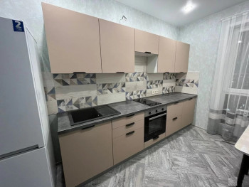 Модульная кухня Норд 2,5 м (Софт какао/Белый) в Нерюнгри - neryungri.mebel54.com | фото