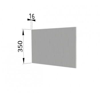 Панель торцевая (для шкафа горизонтального глубокого) ГПГ Ройс (Графит софт) в Нерюнгри - neryungri.mebel54.com | фото