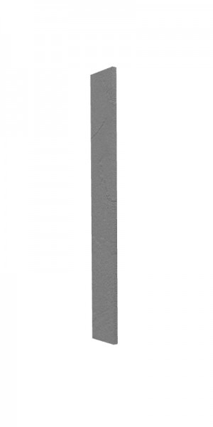 Панель торцевая (для шкафа верхнего торцевого высокого) ВПТ 400 Лофт (Штукатурка серая) в Нерюнгри - neryungri.mebel54.com | фото
