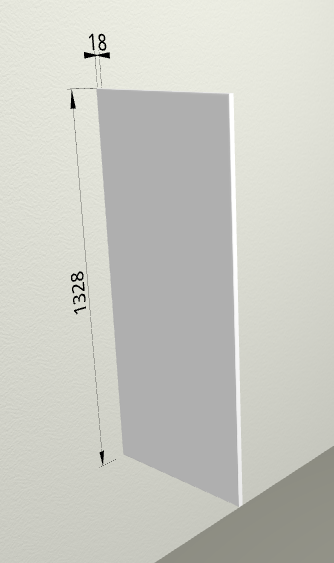 Панель ТП14 (для пеналов) Белый в Нерюнгри - neryungri.mebel54.com | фото