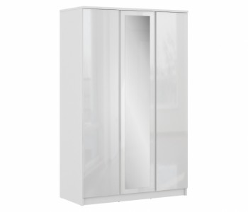 Шкаф 3-х дверный СБ-2493 Медея (Белый/Белый глянец) в Нерюнгри - neryungri.mebel54.com | фото