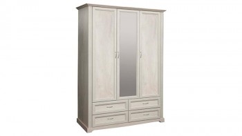 Шкаф для одежды "Сохо" (бетон пайн белый/4 ящика/1532) в Нерюнгри - neryungri.mebel54.com | фото