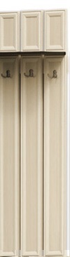 Вешалка для одежды навесная ДЛЯ ПРИХОЖЕЙ ВШ Венге/Дуб выбеленный в Нерюнгри - neryungri.mebel54.com | фото